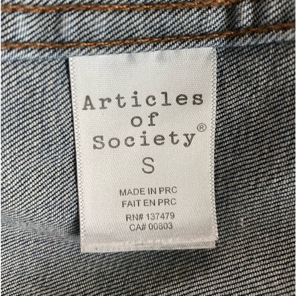 Articles of Society Denim jacket size S - Picture 13 of 13